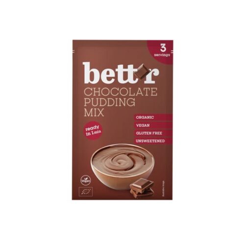 Puding cokoladovy bez glutenu vegan BIO 30g