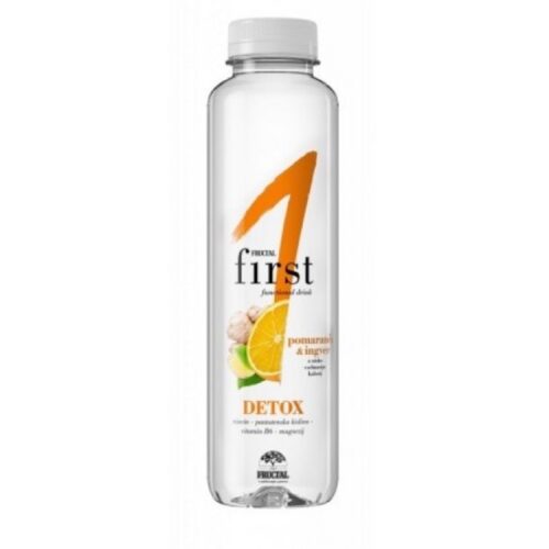 Funkcni voda Detox pomeranc&zazvor - Fructal 500ml Funkcni voda Detox pomeranc&zazvor - Fructal 500ml