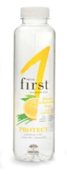Funkční voda Protect citron&citronová tráva - Fructal 500ml Funkční voda Protect citron&citronová tráva - Fructal 500ml