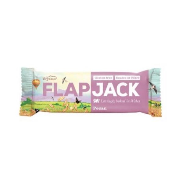Flapjack ovesný pekan bezlepkový 80g BRYNMOR Flapjack ovesný pekan bezlepkový 80g BRYNMOR