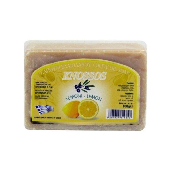 Olivové mydlo - citrón - Knossos 100g Olivové mydlo - citrón - Knossos 100g