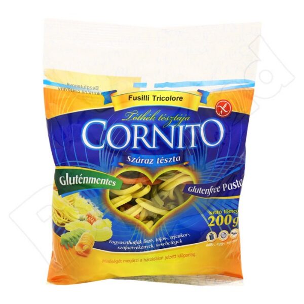 Cestoviny fusilli trojfarebne bezglutenove 200g Cestoviny fusilli trojfarebne bezglutenove 200g