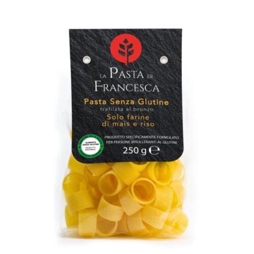 Italské těstoviny Calamarata bez lepku - La Pasta di Francesca 250g