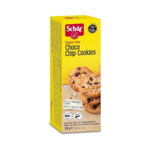 Choco chips Cookies,Schär 100g Choco chips Cookies,Schär 100g