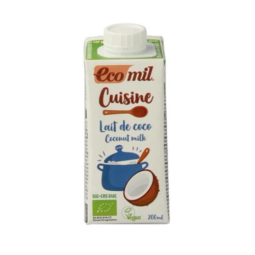 Kulinarska specialita z kokosu bio EcoMil 200 ml