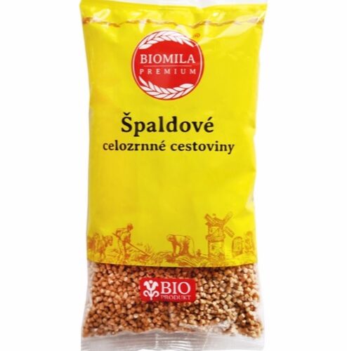 BIOMILA Spaldove celozrnne cestoviny tarhona BIO 400g