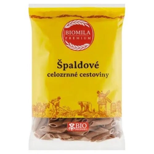 BIOMILA Spaldove celozrnne penne BIO 400g