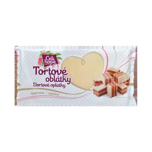 Tortove oblatky neplnene bezglutenove 185g