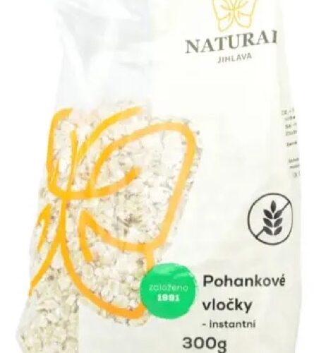 Vločky pohankové světlé instantní - Natural 300g Vločky pohankové světlé instantní - Natural 300g