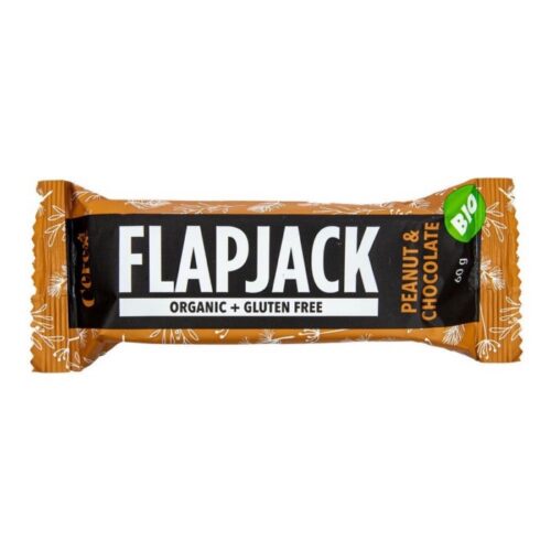 Flapjack bezglutenový arašidy s čokoládou 60g BIO CEREA