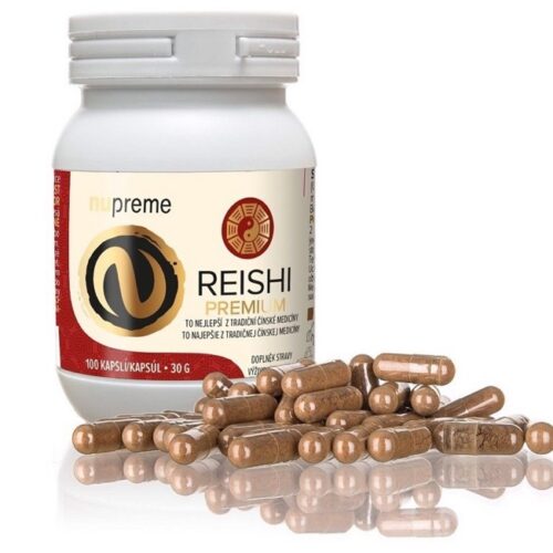 Reishi EXTRACT prémium 100 kapslí - Nupreme 30g
