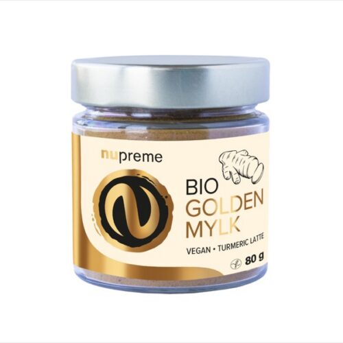 BIO golden mylk vegan kurkuma latté - Nupreme 80g