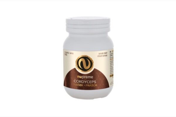 Cordyceps BIOMASA 100 kapsúl - Nupreme 50g Cordyceps BIOMASA 100 kapsúl - Nupreme 50g