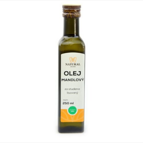 Olej mandlový za studena lisovaný - Natural 250ml