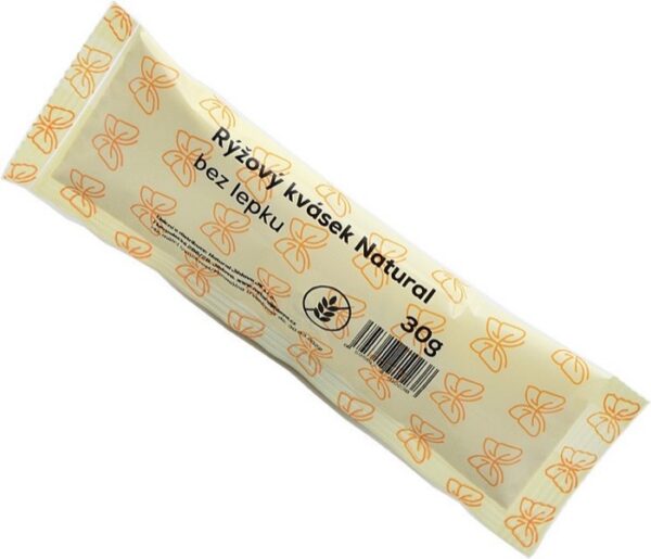 Ryzovy kvasok bez lepku - Natural 30g Ryzovy kvasok bez lepku - Natural 30g