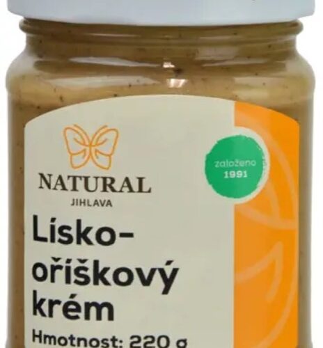 Lieskoorieskovy krem - Natural 220g