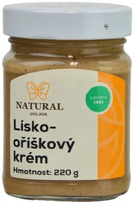 Lieskoorieskovy krem - Natural 220g