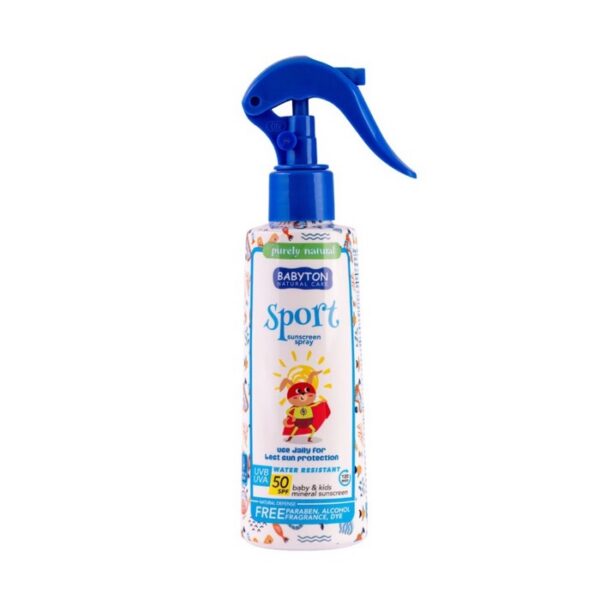 Babyton opalovaci krem SPORT SPF 50 v spreji 200 mk Babyton opalovaci krem SPORT SPF 50 v spreji 200 mk