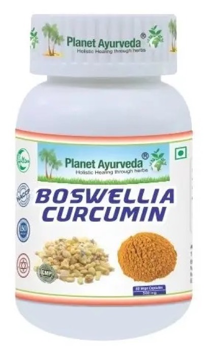 Boswellia Curcumin, 60 kaps Planet Ayurveda Boswellia Curcumin, 60 kaps Planet Ayurveda